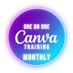 One-on-One Monthly Canva Training