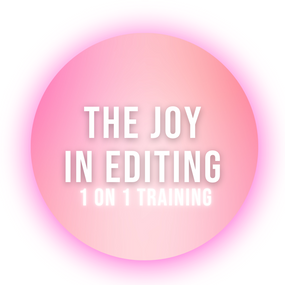 The Joy In Editing (Package)